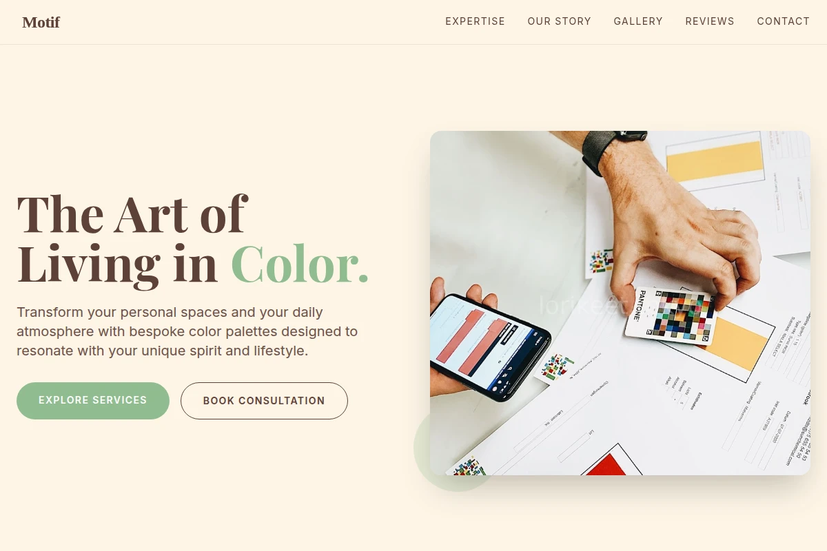 Motif Color Palette