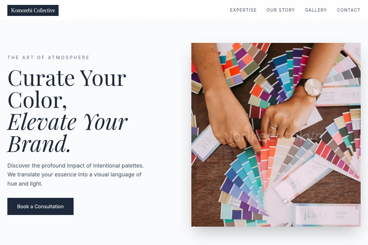Curator Color Palette