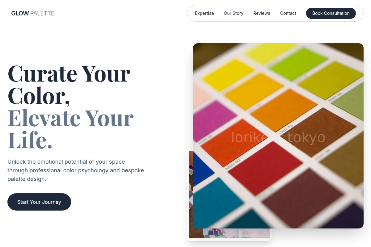Glow Color Palette