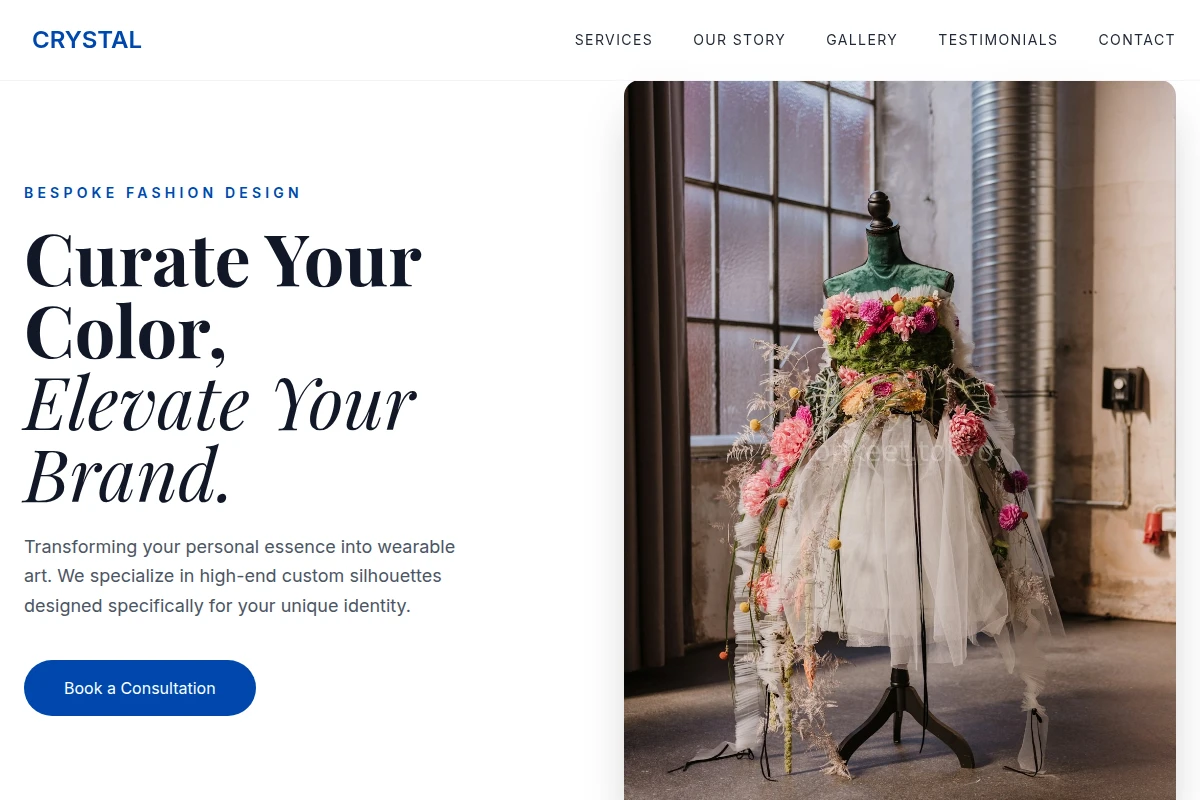 Crystal Fashion Design